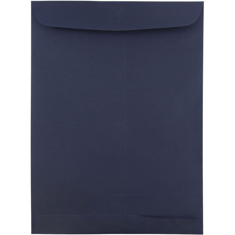 JAM PAPER 9 x 12 Open End Catalog Premium Envelopes - Navy Blue - 25/Pack - Image 1